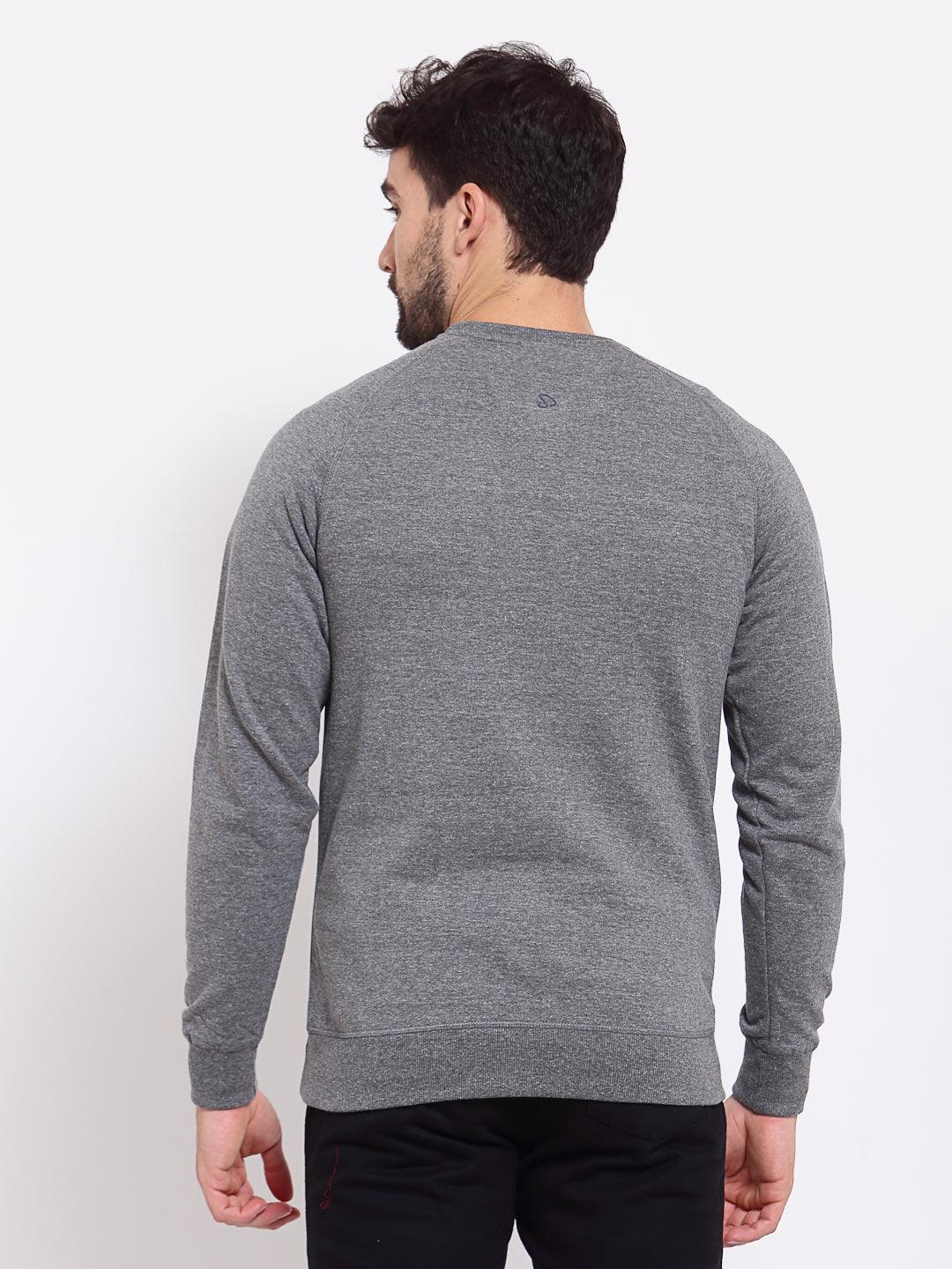 Sporto Men's Sweat Shirts - Antra Melange