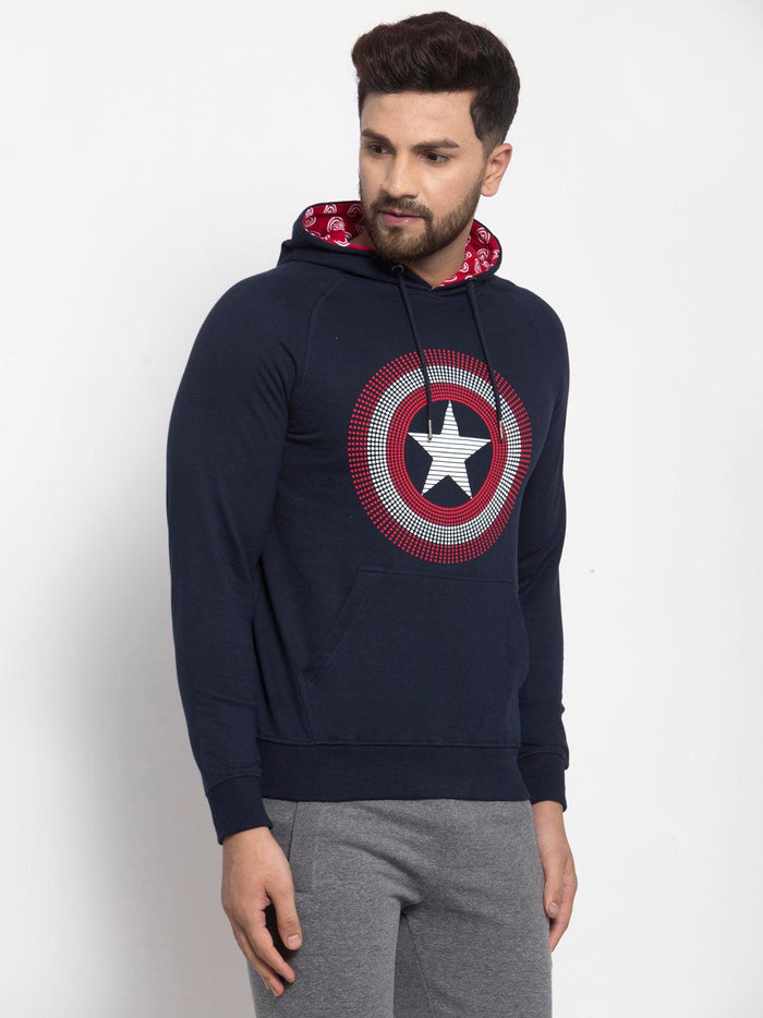 Sporto Men's Sweat Shirts Navy