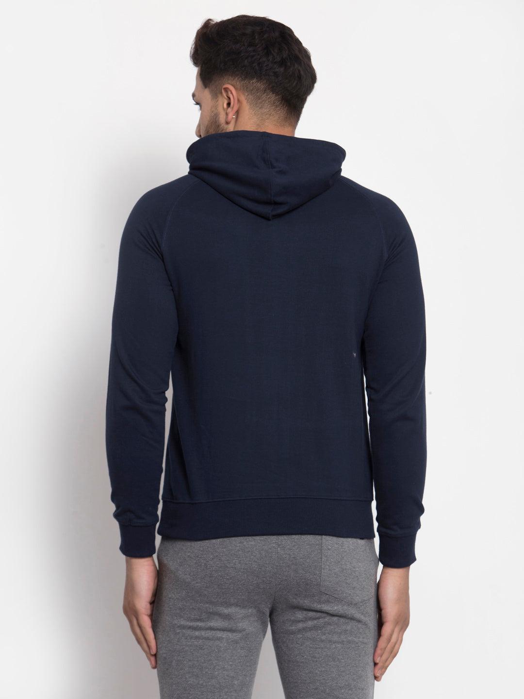 Sporto Men's Sweat Shirts Navy