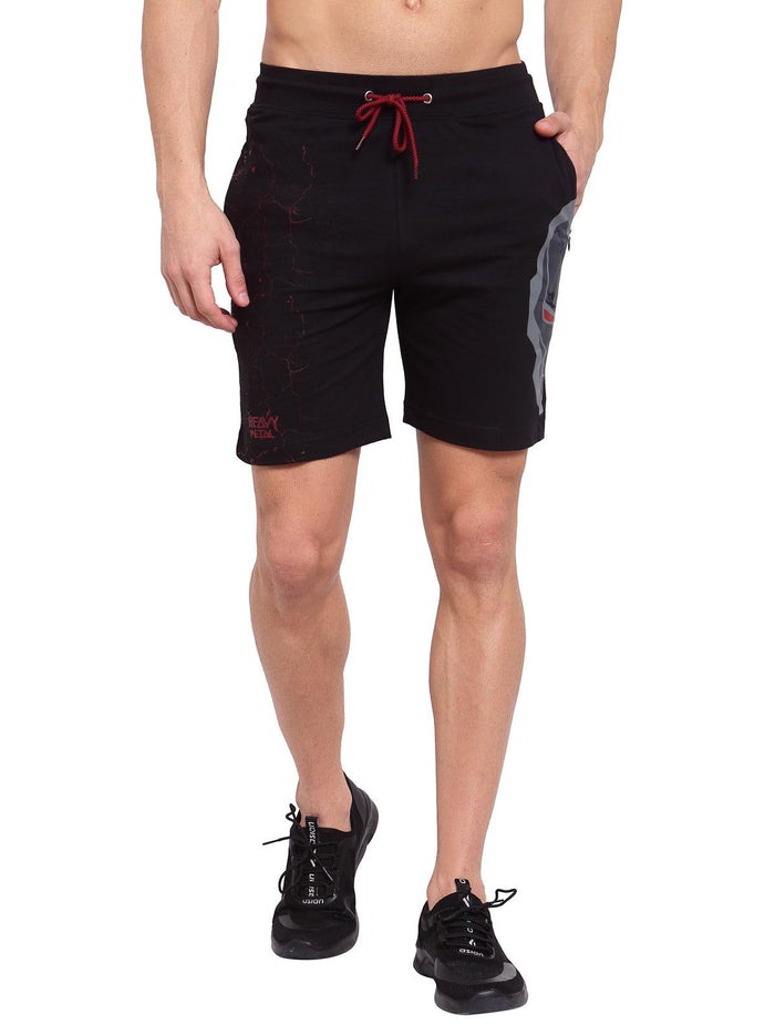 Sporto Men's Ironman lounge Shorts - Black