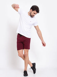 Sporto Men's Lounge Shorts - Burgundy