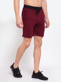 Sporto Men's Lounge Shorts - Burgundy