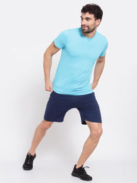 Sporto Men's Lounge Shorts - Petrol Blue