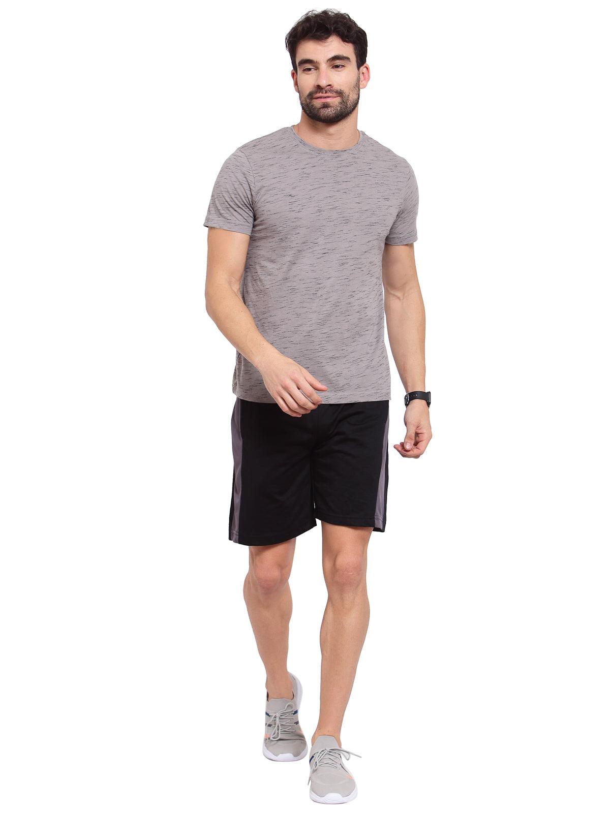 Sporto Men's Casual Bermuda Shorts - Black