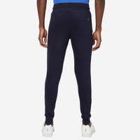 Sporto Navy Fleece Terry Joggers for Men