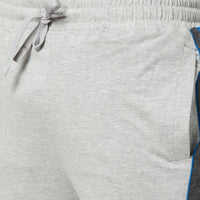 Sporto Men's Casual Lounge Shorts - Grey Melange