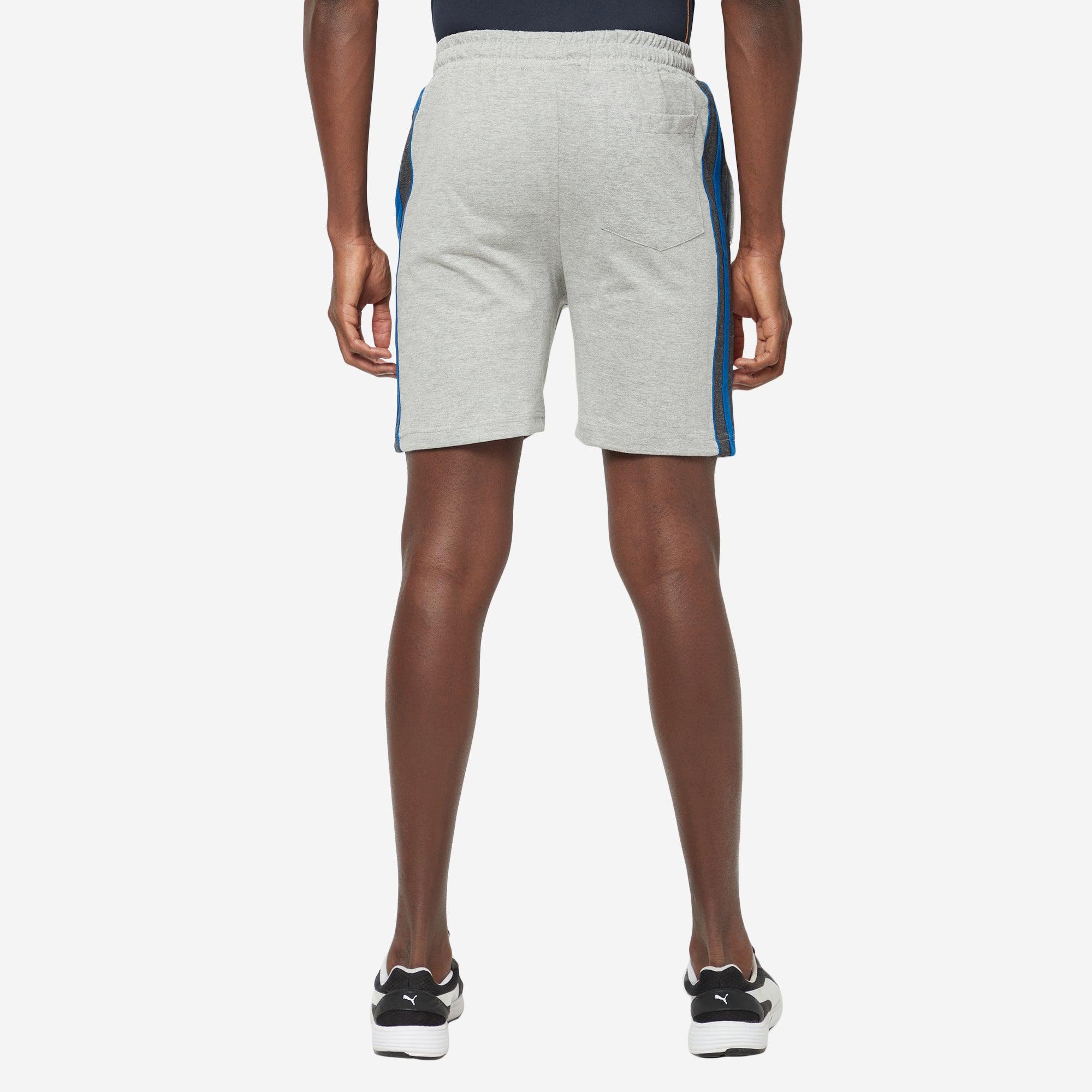 Sporto Men's Casual Lounge Shorts - Grey Melange