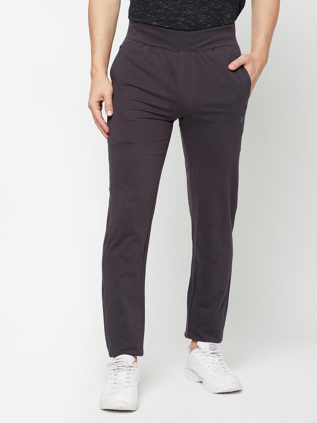 Sporto Men's Terry Knit Charcoal Track pant