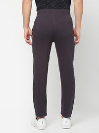 Sporto Men's Terry Knit Charcoal Track pant