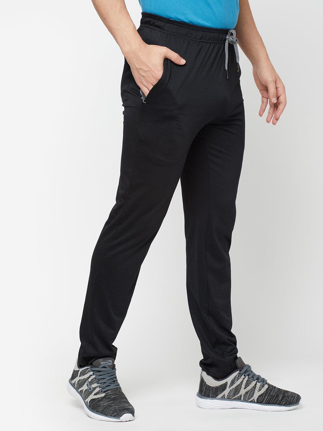 Buy Black Track Pants for Men by Sporto Online  Ajiocom