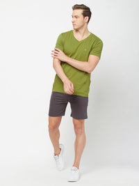 Sporto Men's Casual Lounge Shorts - Charcoal