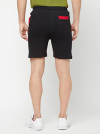 Sporto Men's Casual Lounge Shorts - Black