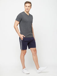 Sporto Men's Casual Lounge Shorts - Navy