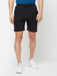 Sporto Men's Casual Lounge Shorts - Black