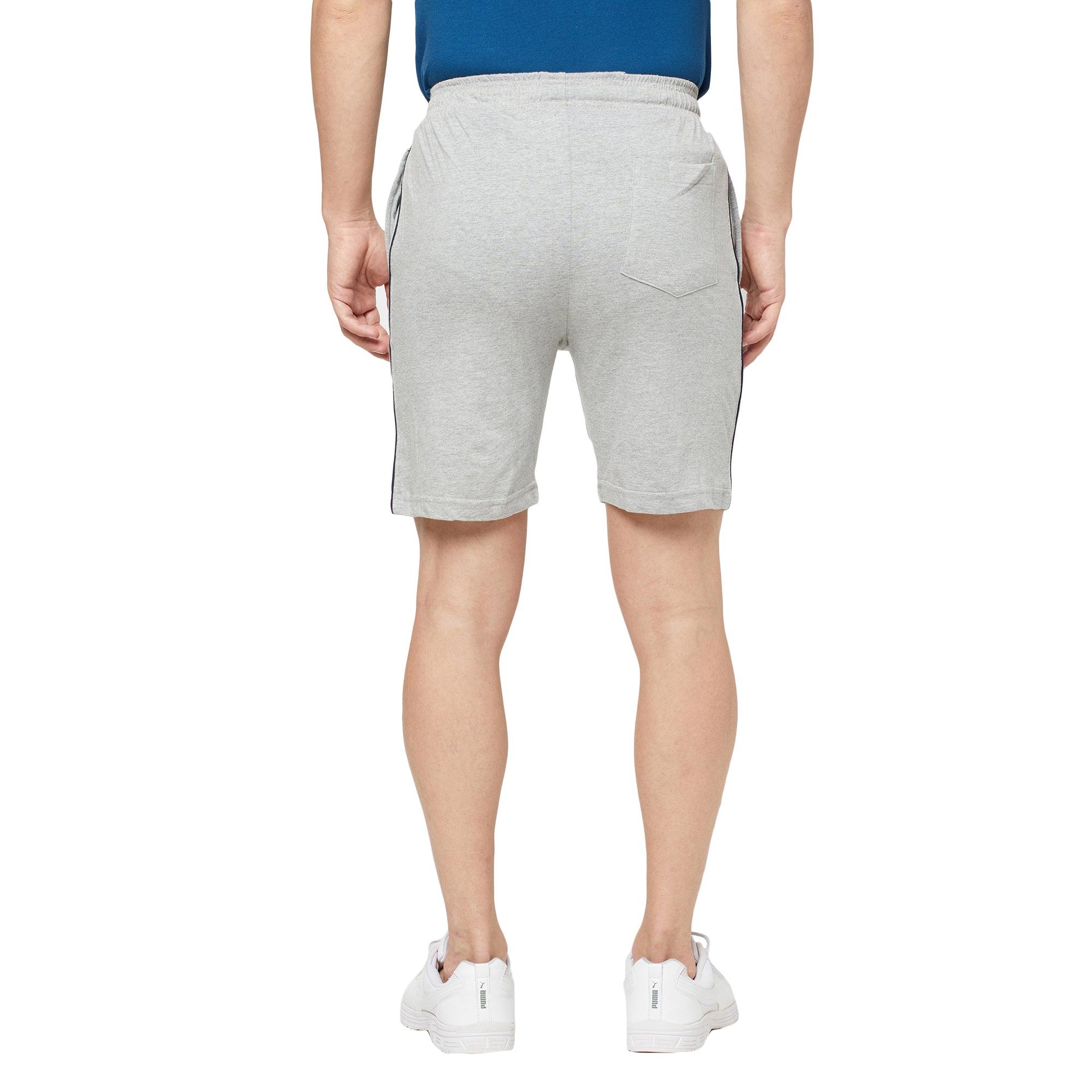 Sporto Men's Lounge Shorts - Grey Melange