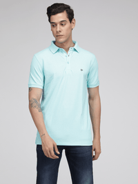 Sporto Men's Solid Polo T-Shirt - ISL Paradise